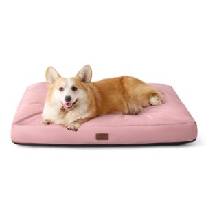 Bedsure Dog Bed Medium Washable -Waterproof Puppy Dog Bed Mattress for Small dogs with Oxford Fabric