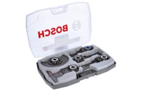 Bosch Professional 5-Piece Starlock Tungsten Carbide Plunge-Cutting Blade/Segment Saw Blade Set (for Wood and Metal