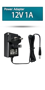 12V 1A Power Adapter