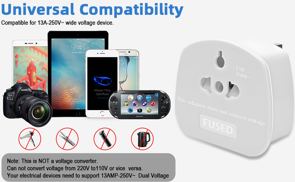 EU travel plug