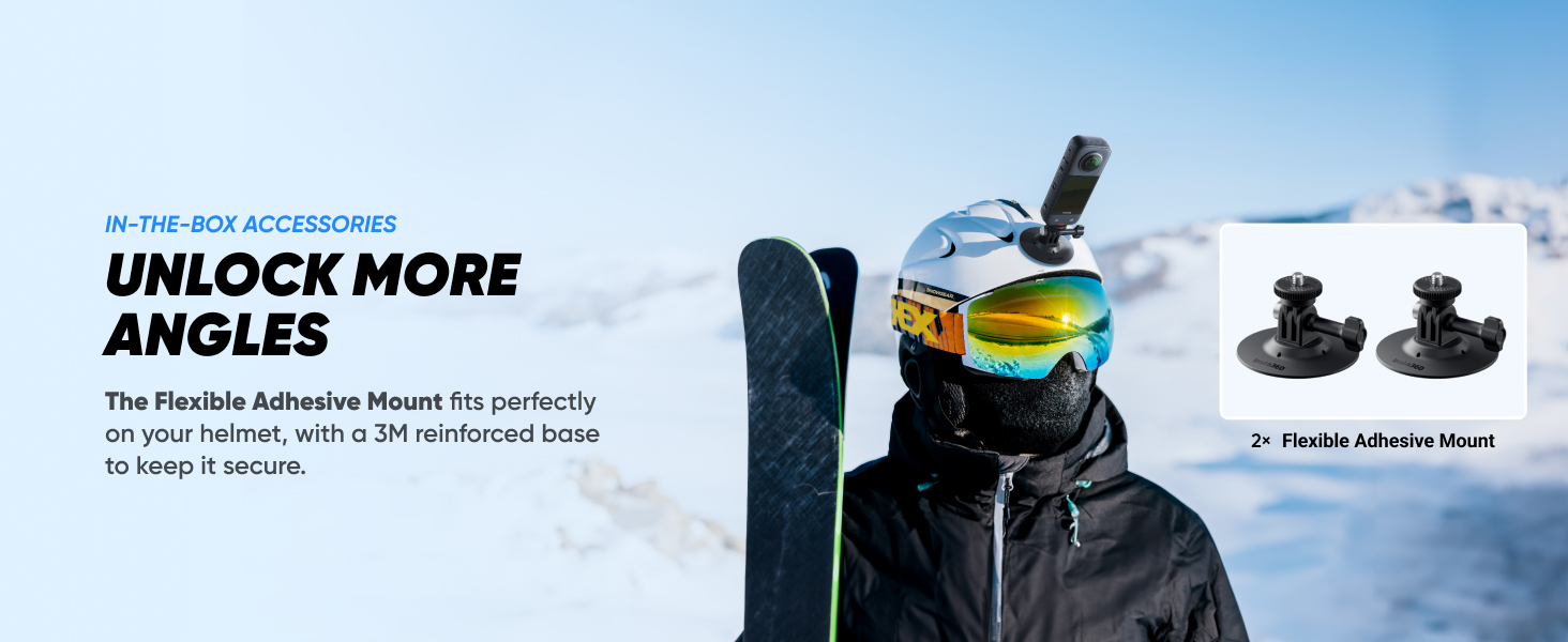 Flexible Adhesive Mount