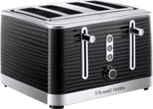 Russell Hobbs 24381 Inspire High Gloss Plastic Four Slice Toaster