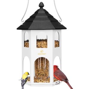 Kingsyard Metal Bird Feeder for Outdoor Hanging