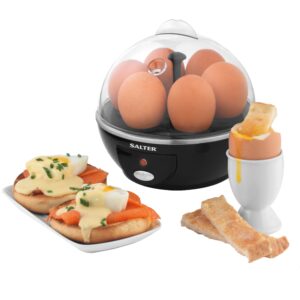 Salter EK2783 Electric Egg Boiler - Cooking Rack Holds Up To 6 Eggs