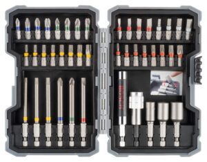 Bosch Professional 43 - Piece Screwdriver Bit and Nutsetter Set (Drill Accessories)