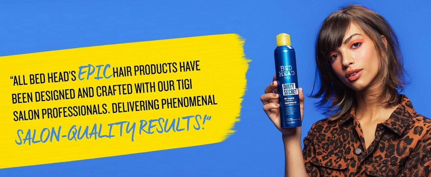 bed head professional hair brand salon-quality hair products