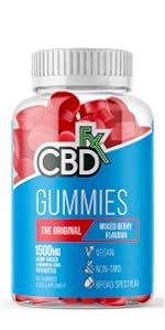 cbd mixed berry gummy