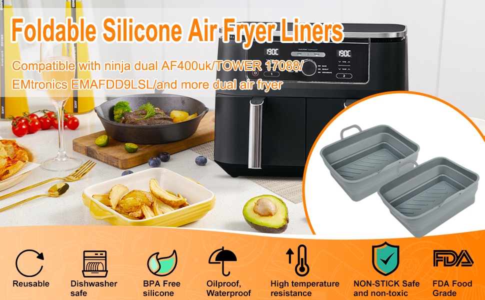 ninja air fryer liners