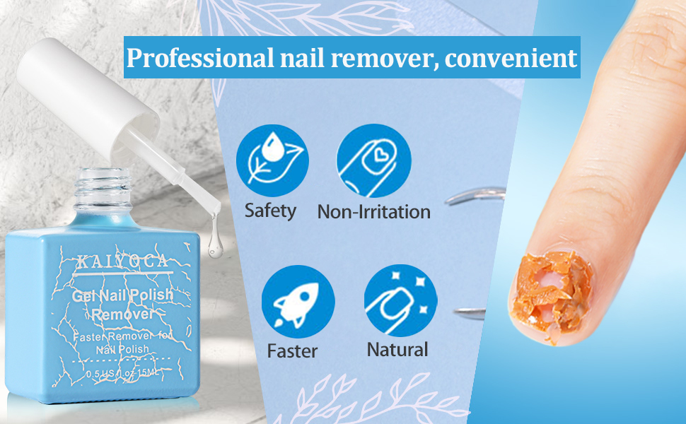 Gel nail polish remover