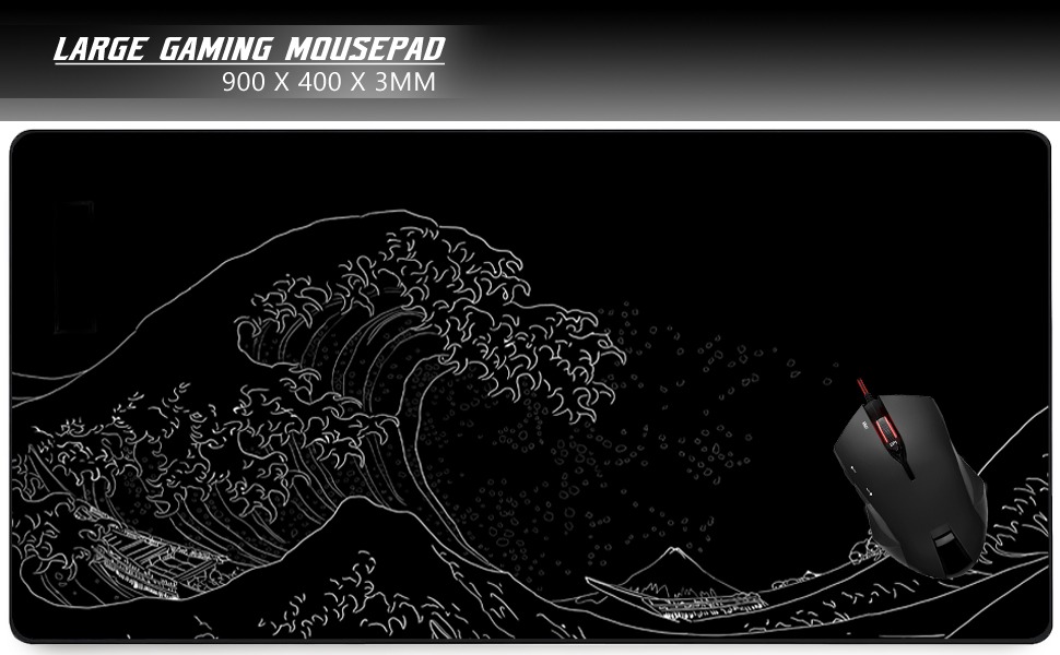 large gaming mouse pad