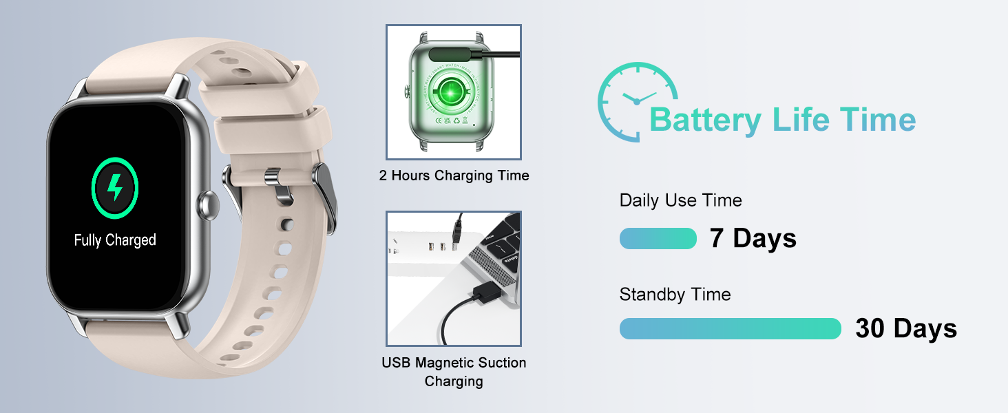 Smart Watch Answer/Make Calls, 1.85