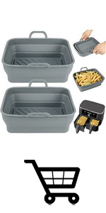 Foldable air fryer liner