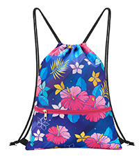 Drawstring Backpack String Backpack for Women Water Resistant Gym Bag