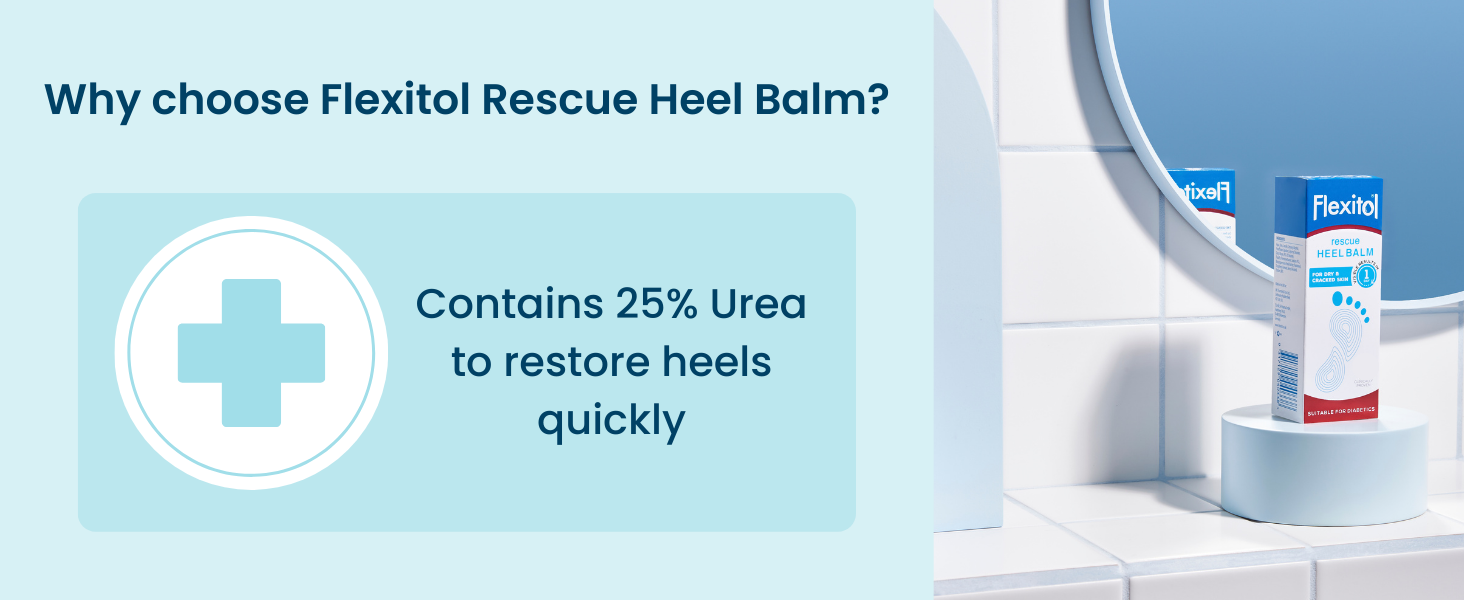 Restores Heels Quickly