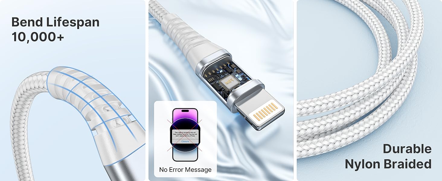 iPhone Charger Fast Charging Cable