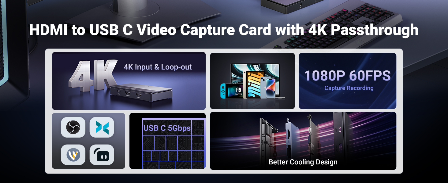 hdmi to usb c video capture device
