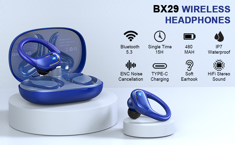 Bluetooth Headphones Wireless
