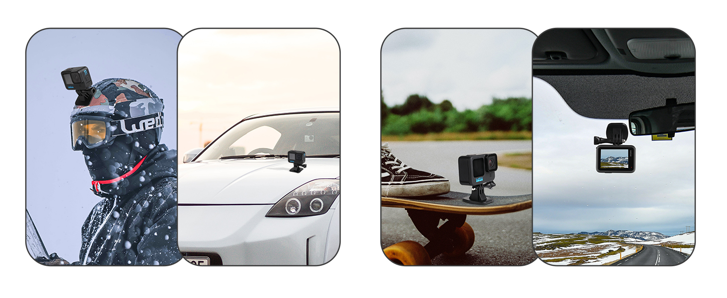 gopro adhesive mount