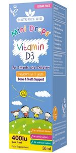 natures aid mini drops vitamin d for babies, vitamin d for children, vitamin d drops