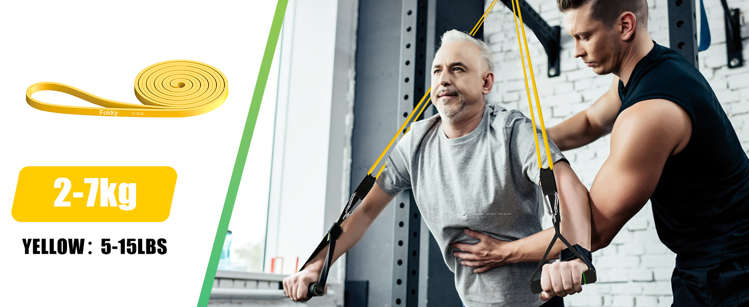 Resistance bands5-15lb stretch bands for exercise elastic bands gym resistance bands with handle