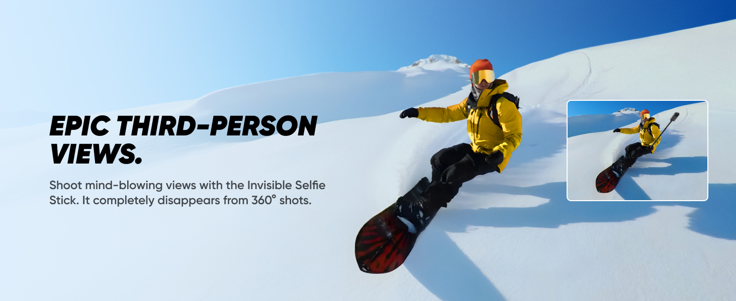 Invisible Selfie Stick