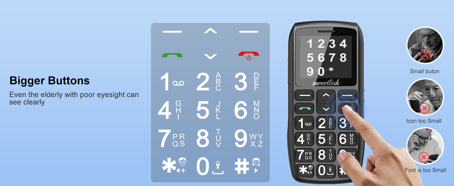 Mobile Phone for Elderly