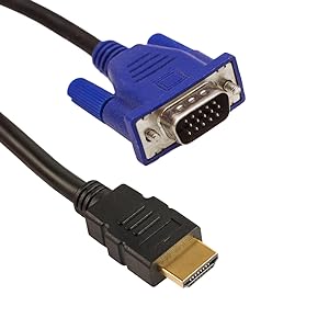Convertisseur VGA Vers HDMI Avec Audio - Adaptateur Scaler Pour Moniteur Ou TV
