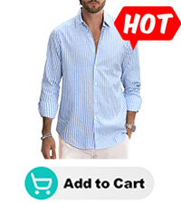mens striped shirts long sleeve