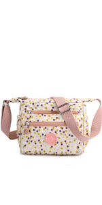 dots crossbody bag