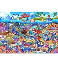 1000 Piece Mermaid Adventures