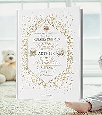 personalised christening gift book for baby boy girl keepsake present special occasion granddaughter