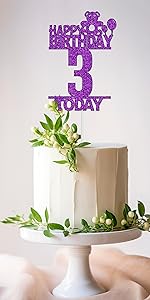 Happy Birthday Cake Topper