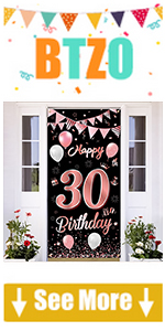 30th Birthday Banner