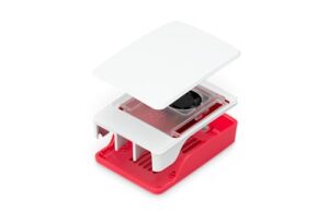 Raspberry Pi Case - for Raspberry Pi 5 (Red/White)