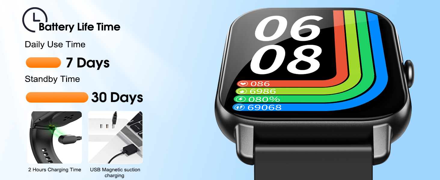 waterproof watch step tracker