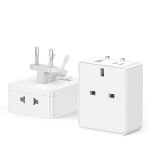 UK to European Plug Adapter