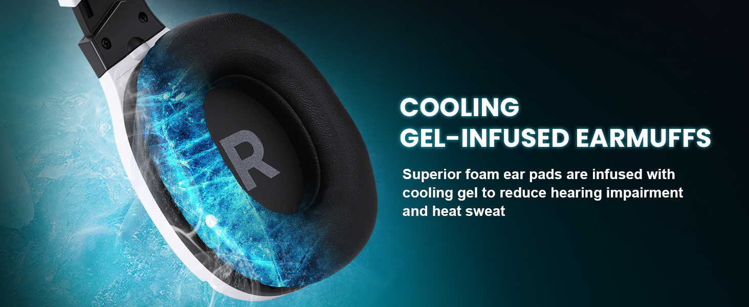 COOLING GEL-INFUSED EARMUFFS