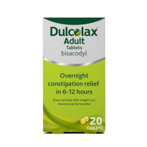 Dulcolax Adult 5 mg Gastro-resistant Tablets - Overnight Relief from Occasional Constipation in 6-12 Hours- Laxative Tablets