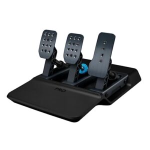 Logitech G PRO Racing Pedals - Racing Simulator Pedals with 100kg Load Cell Brake