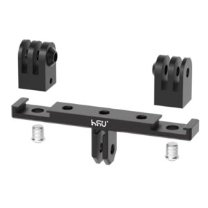 HSU Aluminum Twin Dual Mount for GoPro