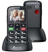 SweetLink F2 Plus Unlocked Mobile Phone for Seniors, 2G GSM - Keystone 4