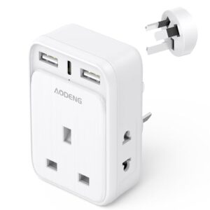 UK to Australia Plug Adapter