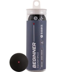 Raquex Squash Balls - Tube of 3