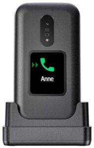 Doro 2880 4G unlocked basic mobile phone for seniors with external screen