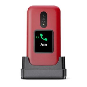 Doro 2880 4G unlocked basic mobile phone for seniors with external screen
