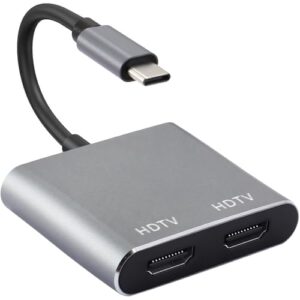 Avigers USB C to Dual HDMI Adapter