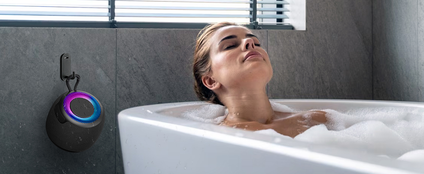 LENRUE Bluetooth Shower Speaker