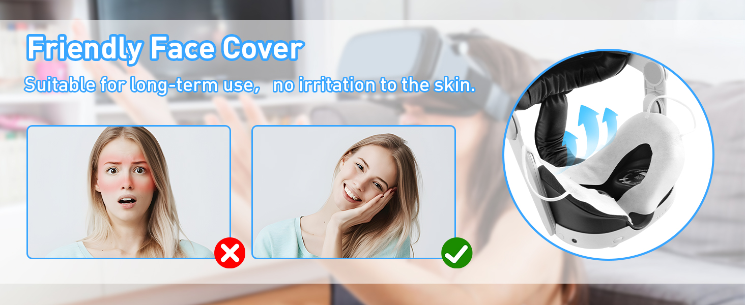 Disposable VR Face Cover Pad