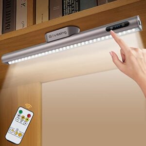 GOVSSING Under Cupboard Kitchen Lights - 4000mAh Rechargeable Battery Cabinet Lights with Capacity Indicators