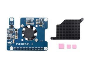 Waveshare PoE HAT (F) Compatibele with Raspberry Pi 5